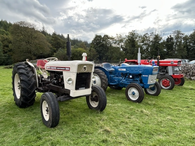 Vintage Classes - Tractors - Eskdale Show 2025